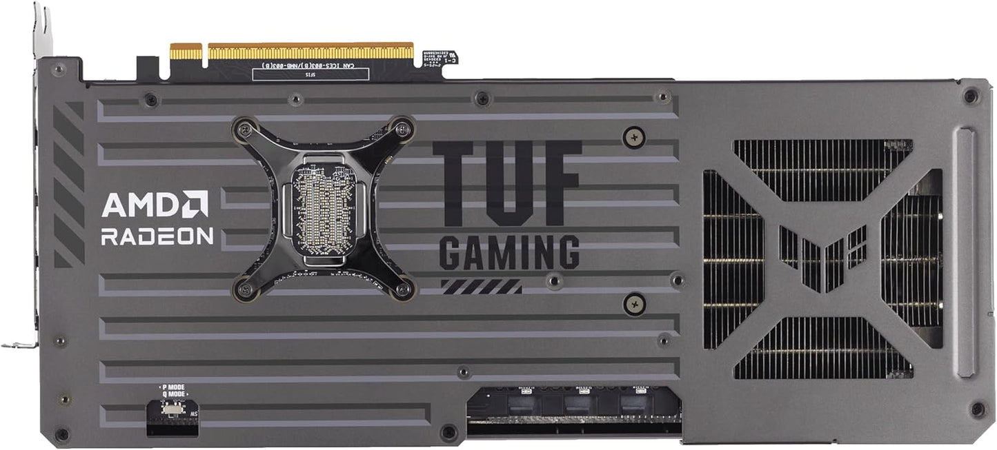 ASUS Prime Radeon™ RX 9060 XT 16GB GDDR6 OC Edition Graphics Card (PCIe 5.0, HDMI/DP 2.1, 2.5-Slot Design, axial-tech Fans, Dual Ball Fan Bearings, Dual BIOS, ASUS GPU Guard)
