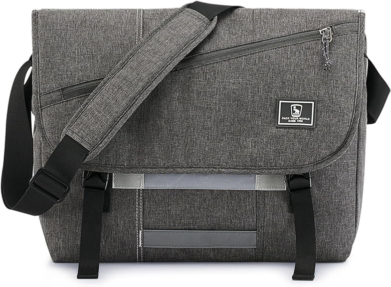 OIWAS Messenger Bag - Messenger Bag Men, Satchel Bags for Women, Lightweight Computer Bag, School Book Bag - PuriLite