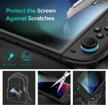 ivoler 4-Pack Screen Protector Tempered Glass for Nintendo Switch 2 Model 2025 with [Alignment Frame] Accessories Transparent HD Clear Anti-Scratch Screen Protector for Nintendo Switch 2, 7.9-Inch