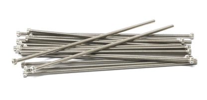 iexcell 25 Pcs M6 x 20mm Thread Pitch 1 mm Stainless Steel 304 Hex Socket Head Cap Screws Bolts Kit