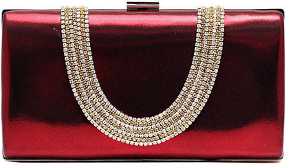 Ankoee Ladies Envelope Clutch Bag Evening Bag Bridal Wedding Bag Handbag Prom Clutches Handbag