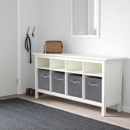 ShellKingdom Storage Bins, Foldable Fabric Storage Cubes And Cloth Organizer Drawer For Closet And Toys, 6 Pack (Lavender+Light Blue+Pink)