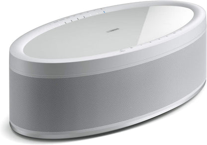 YAMAHA MusicCast 50 Wireless Speaker for Streaming Music, Compatible with Alexa (White)