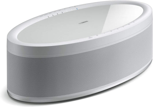 YAMAHA MusicCast 50 Wireless Speaker for Streaming Music, Compatible with Alexa (White)