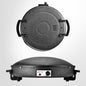 Saj Non-Stick Electric e-Saj Arabic Bread Maker, Tabkhi, Tabun, Chapati, Oriental Markouk, Thyme, Meat or Cheese Pie, Man2ouche Zaatar 16" (42cm) Medium صاج خبزعربي