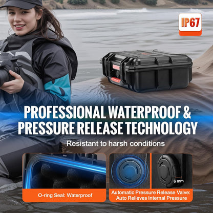 VEVOR Unisex Modern Waterproof Hard Case