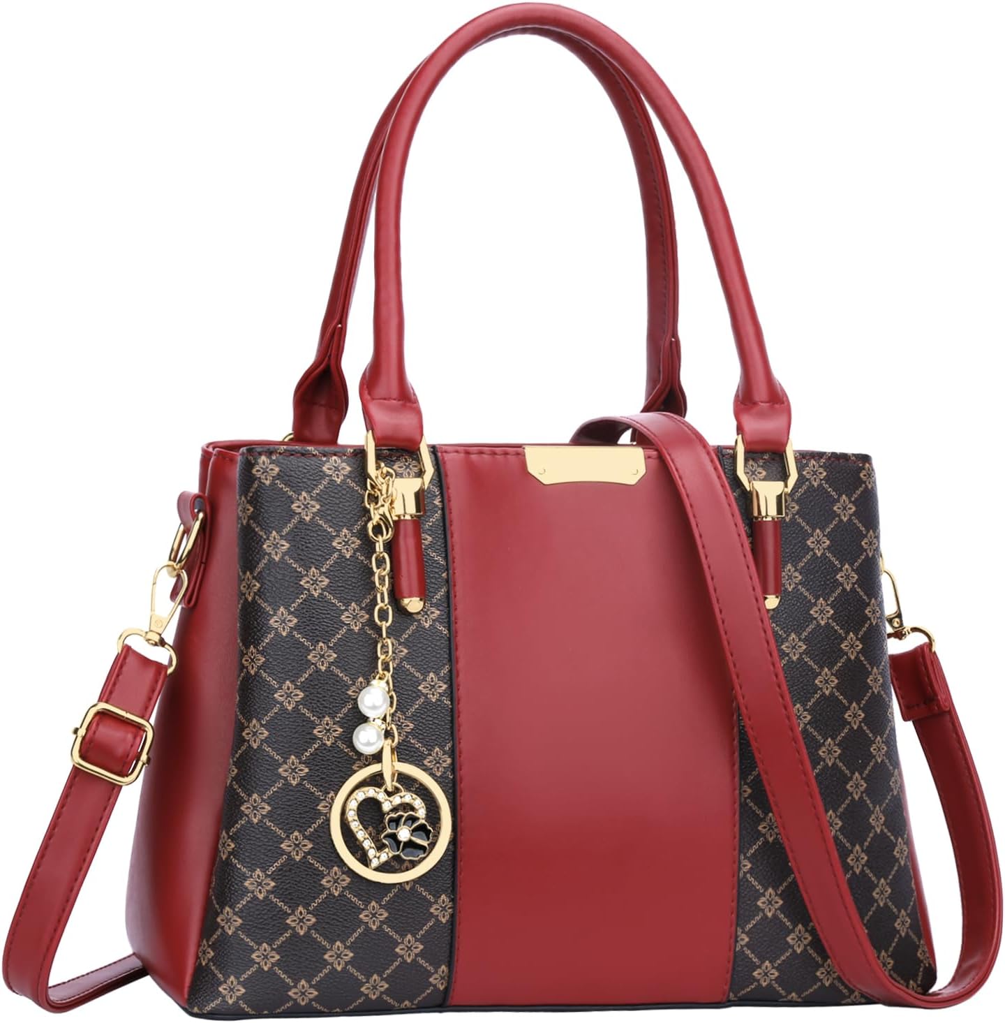 KKXIU Trendy Tote Bag for Women Lightweight Oxford Big Capacity Shoulder Purses and Handbags