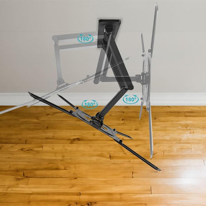 GPlus+ TV Mount for Most 23-65 Inch TVs, Full Motion Premium TV Wall Mount with Perfect Center Design on Single Stud Articulating Mount Max VESA 400x400mm up to 77 LBS/35Kg, LPA81-441