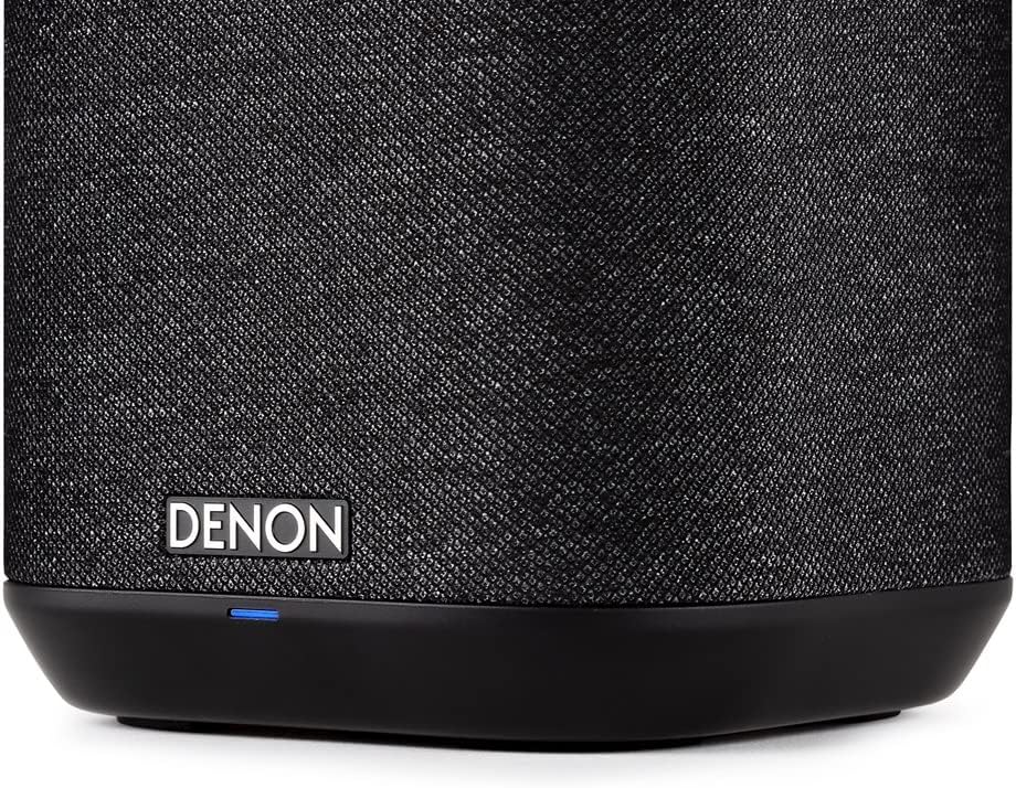Denon Home 150 NV Wireless Speaker (Black), 1" Tweeter, 3.5" Woofer, Home Speaker with HEOS Built-in, AirPlay 2, and Bluetooth, Multi-Room Streaming, Simple Setup, Compact Design