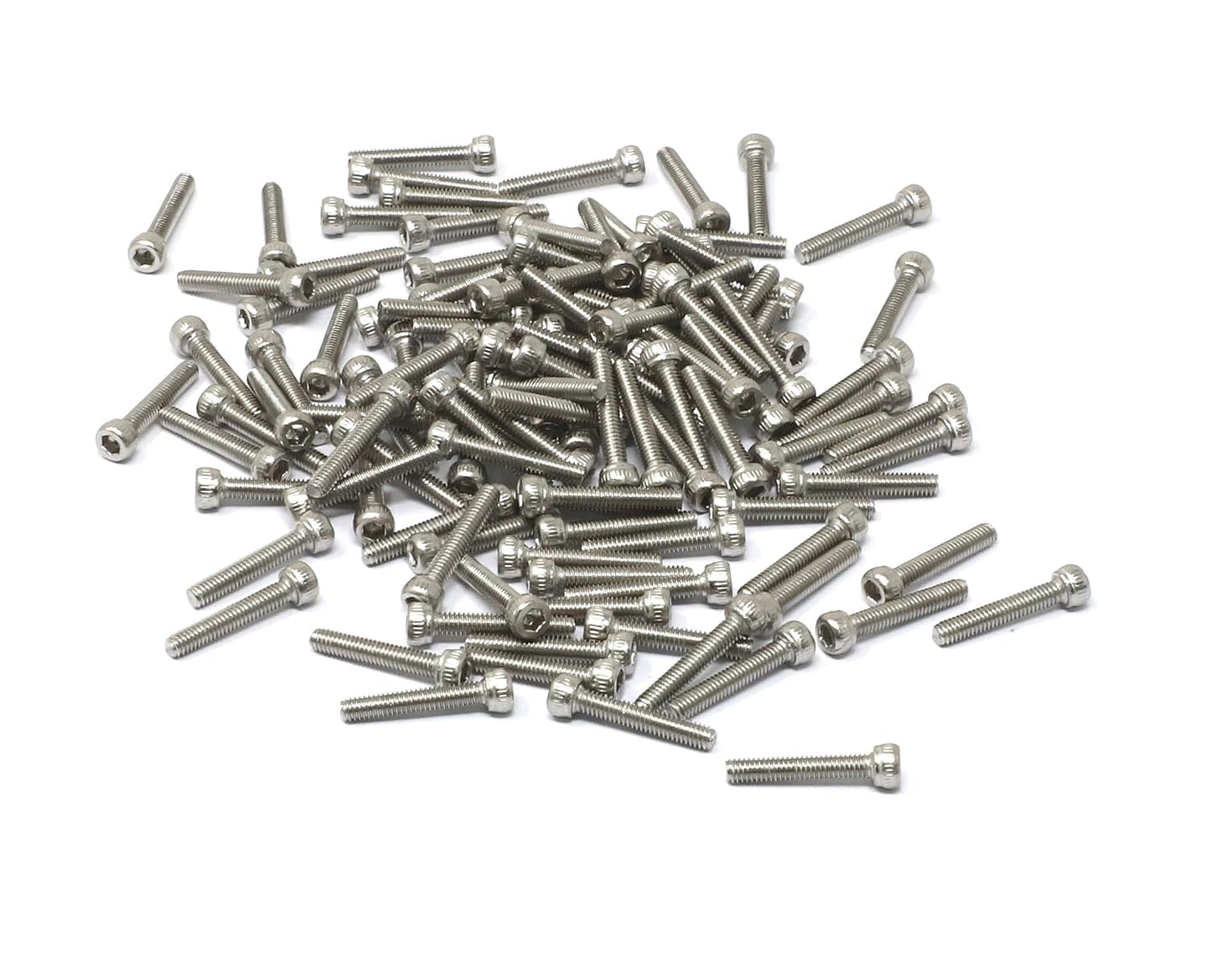 iexcell 25 Pcs M6 x 20mm Thread Pitch 1 mm Stainless Steel 304 Hex Socket Head Cap Screws Bolts Kit