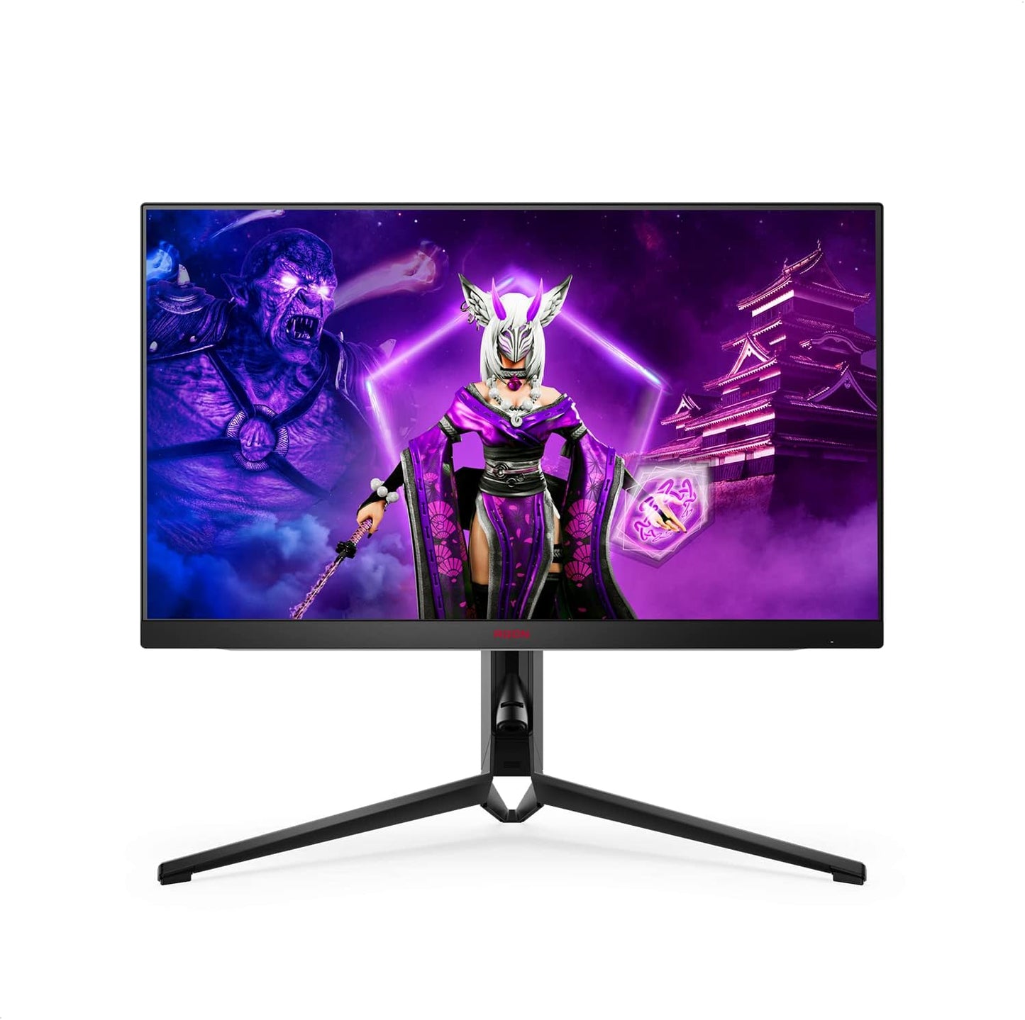 AOC Q27G3XMN 27" 2K QHD Gaming Monitor, 2560x1440, Mini LED, 180Hz, HDMI 2.0 x 1, DisplayPort 1.4 x1, Adaptive Sync, Xbox/PS5/Switch Ready, 3-Year Zero-Bright-dot
