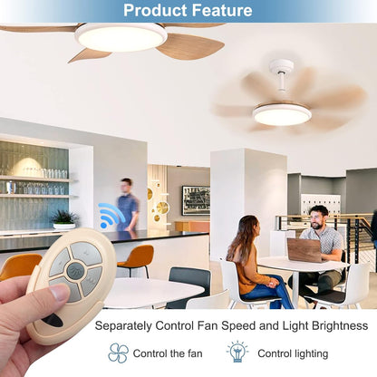 35T1 Ceiling Fan Remote Control Replacement for Harbor Breeze, Allen Roth | Works for Kichler, Hampton Bay FAN35T FAN53T FAN11T 2AAZPFAN53T L3HFAN11T L3HFAN11T2 FANHD, 3-Speed, Light Dimmer, Learn Key