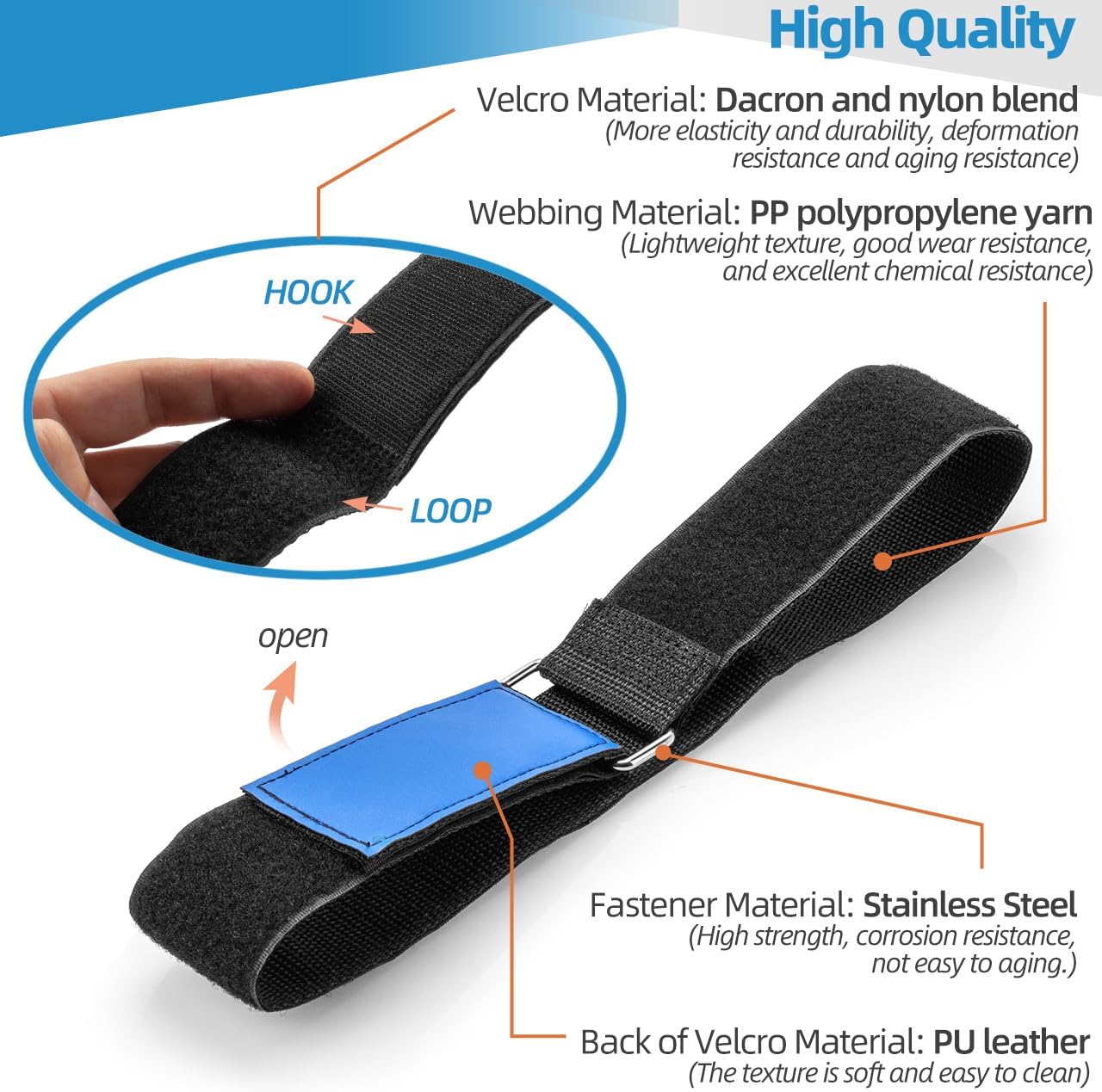 Ladder Rack Tie Down Straps, Adjustable Multipurpose Securing Ladder Straps | Reusable Ladder Straps, Ladder Rack Tie Down Strap with Nylon Hook & Loop for Home, Office, Car, Truck or Boat (33''x 2'')