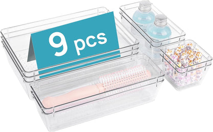 Purilite Select Clear Drawer Organizer Set