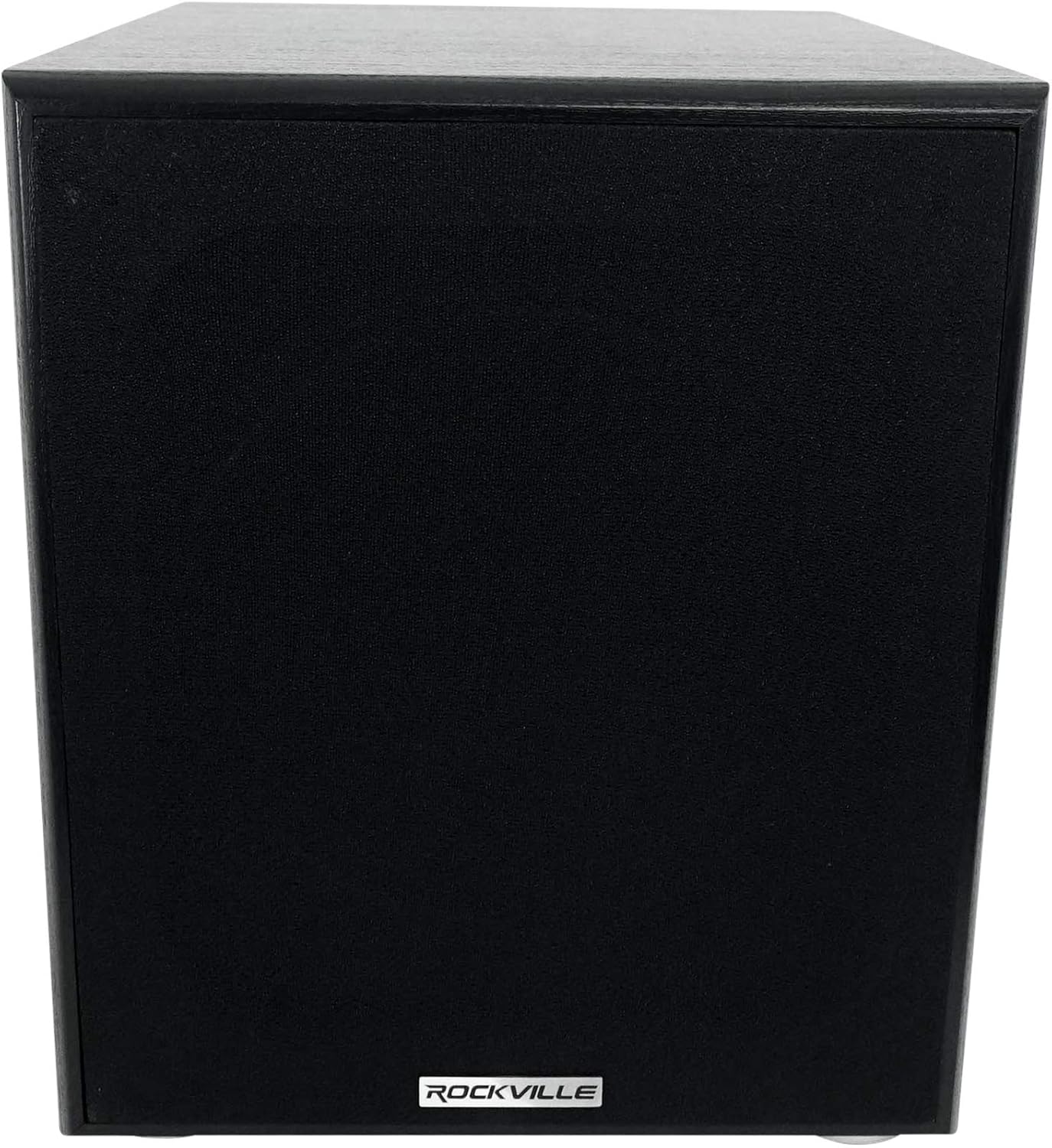 Rockville Rock Shaker 10" Inch Black 600w Powered Home Theater Subwoofer Sub