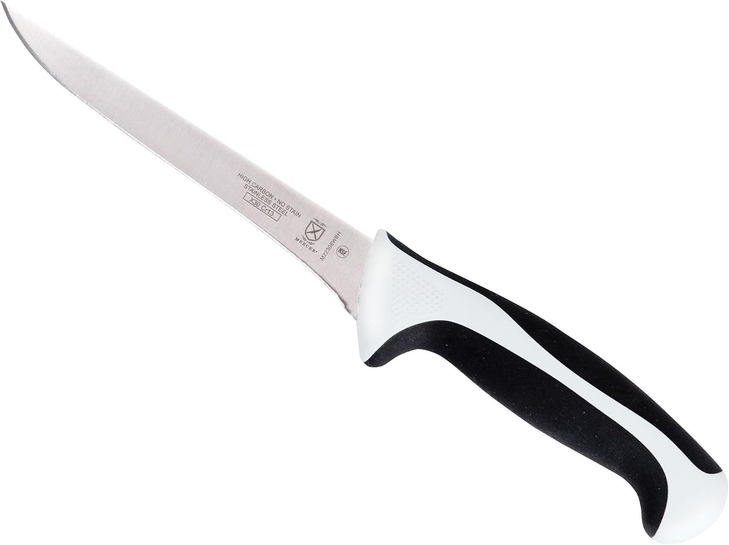 Mercer Culinary M23860 Millennia Black Handle, 8.5-Inch Narrow, Fillet Knife