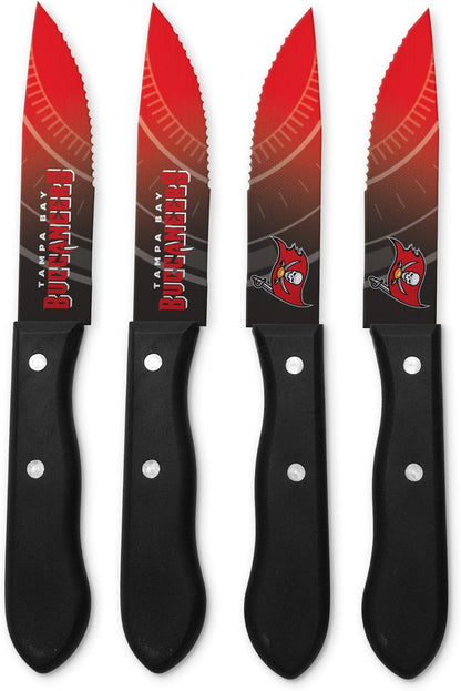 The Sports Vault by Inglasco NFL Chicago Bears Steak Knives