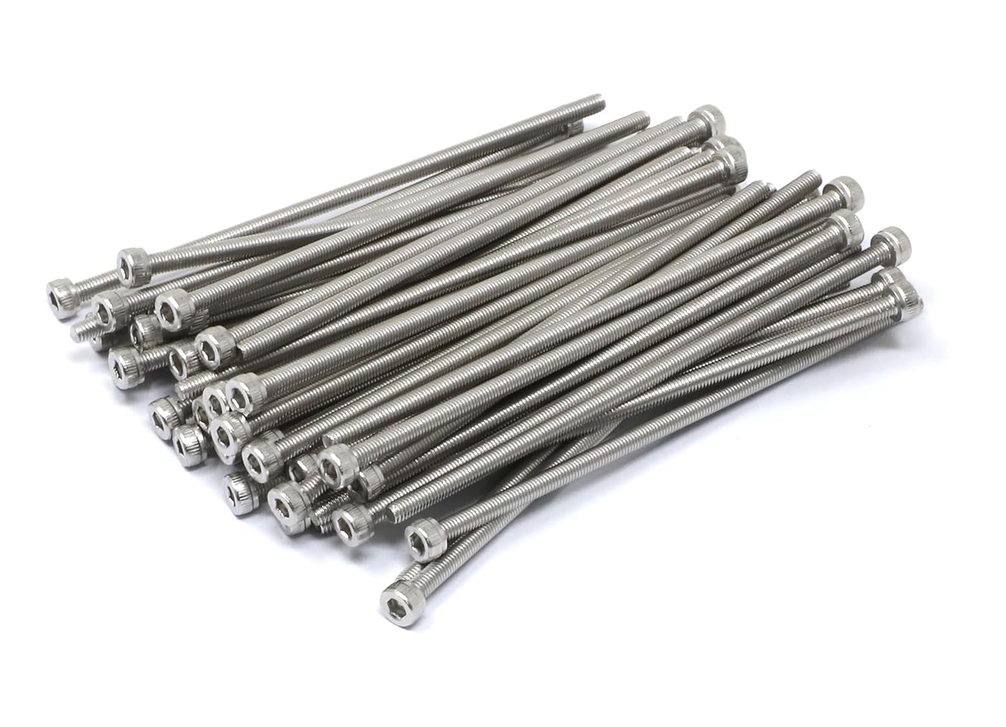 iexcell 25 Pcs M6 x 20mm Thread Pitch 1 mm Stainless Steel 304 Hex Socket Head Cap Screws Bolts Kit