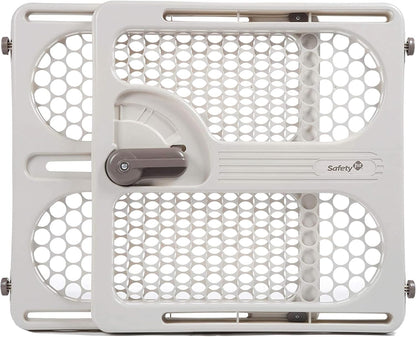 Pressure Mount Safety Gate for Doorways | Adjustable 28–40 Inch Width, 27 Inch Height, White