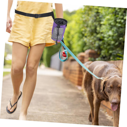 Kisangel Convenient Dog Treat Bag Portable Training Pouch for Dog Snacks Outdoor Walking Accessory