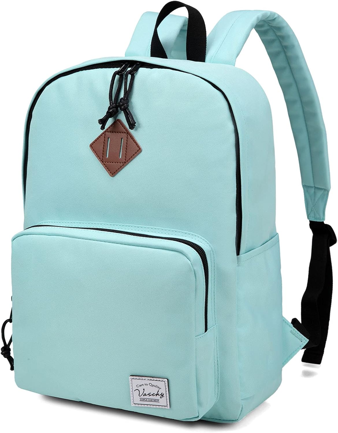 VASCHY Lightweight School Backpack for Women with Sleeve for 14" Laptop