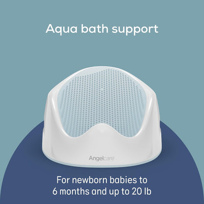 Angelcare Baby Bath Support, Pink, for Babies Less Than 6 Months of Age, Made in Canada