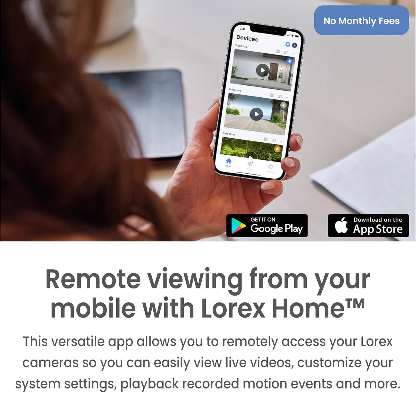 Lorex 1080p HD Security Camera System with 1TB DVR – 8 Channel Security System with 4 2MP Metal Bullet Cameras – Smart Motion Detection, IR Night Vision, Weatherproof – Indoor & Outdoor Surveillance