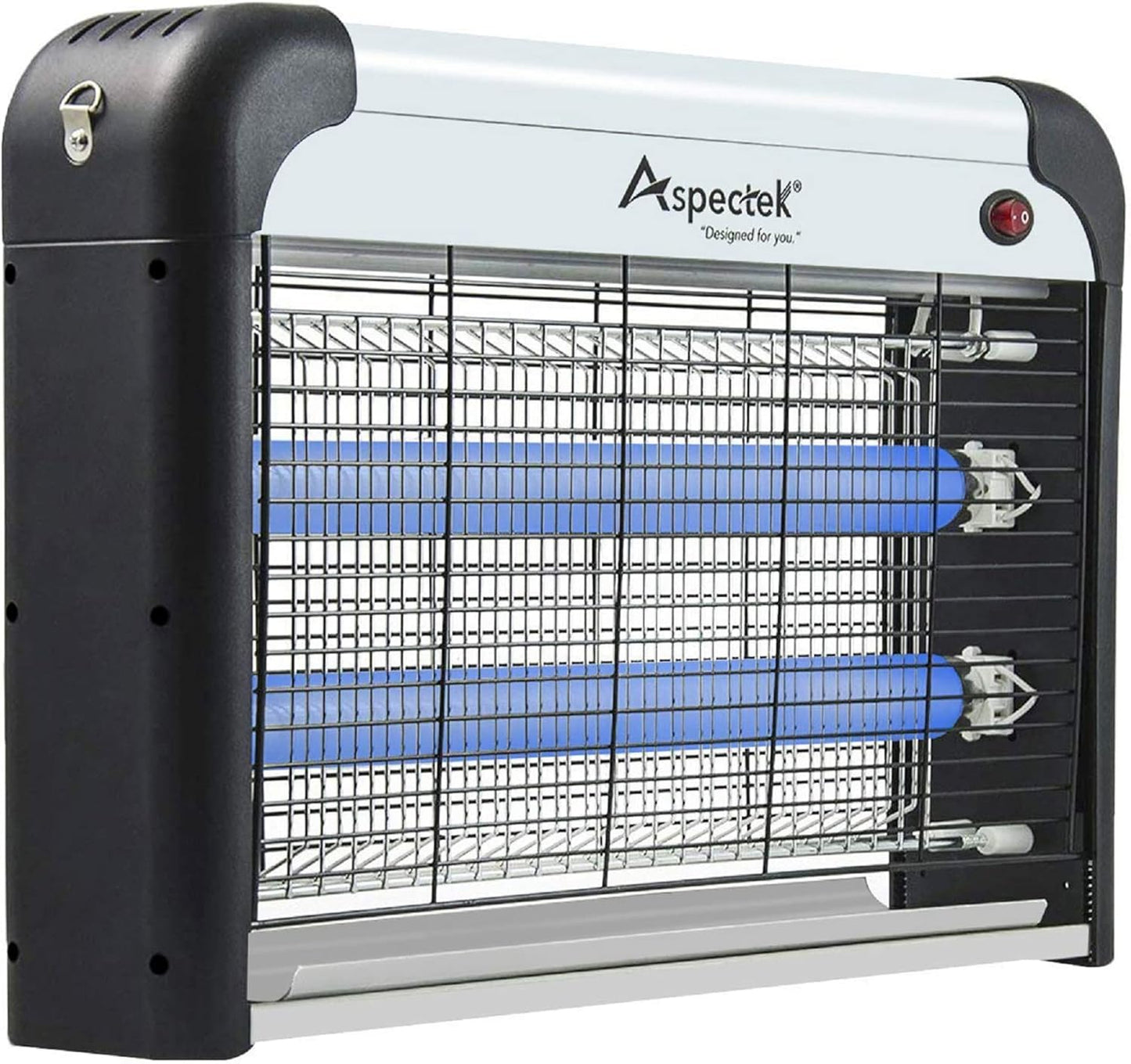 ASPECTEK 20W Electric Indoor Bug Zapper with Extra UV Bulbs – Mosquito and Fly Zapper for Kitchens, Bedrooms, Living Rooms, and Covered Spaces