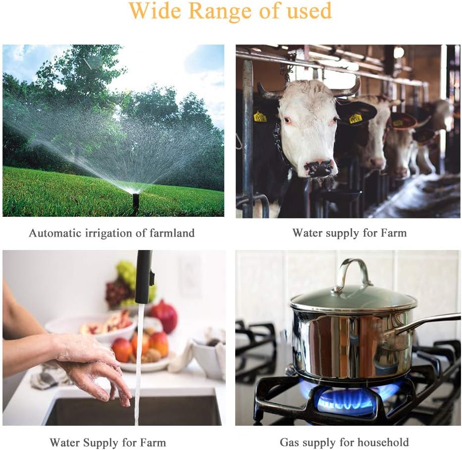 WiFi & Bluetooth Smart Water Valve DN15 (1/2") | Automatic Water Shutoff Controller | App & Voice Control | Alexa & Google Assistant Compatible