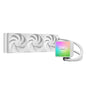 Sudokoo NEXAURA 360 White Liquid CPU Cooler: 360mm AIO CPU Cooler with PWM Pump & ARGB Pump Head - Water Cooling with FDB Fans for Intel LGA 1851/1700/1200/115X AMD AM5/AM4