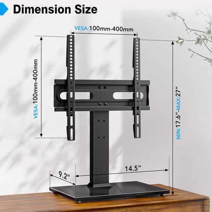 Purilite Select Fixed Tabletop TV Stand (27"–55")