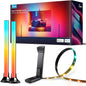 Govee TV Backlight 3 Lite Kit for 55–65 Inch TVs – RGBICW Smart LED TV Backlight with Camera, 11.8ft LED Strip & Dual 15-Inch Light Bars, App & Voice Control - PuriLite