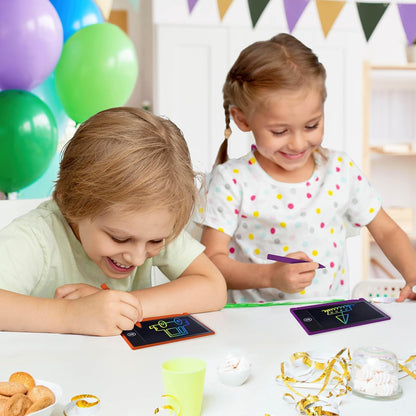 Mini LCD Writing Tablet for Kids, 12 Pack – 4.5 Inch Mini Drawing Board. Fun and Educational for Kids That Sketch and Doodle. Perfect Party Favor, Goodie Bag and Gift Bag Filler, School Prize Or Gift