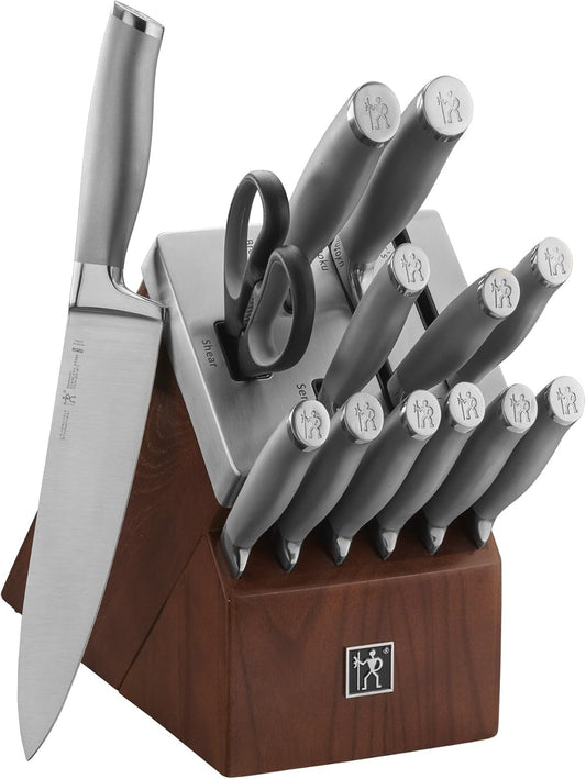 HENCKELS Modernist 14-Piece Self Sharpening Kitchen Knife Block Set