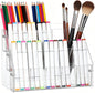 Luxshiny Acrylic Pen Holder Pencil Organizer with 3-tier Right Angle Design, Marker Storage Rack for Desk Stationery Display, Plastic Pen Container Suitable for Office and School Supplies