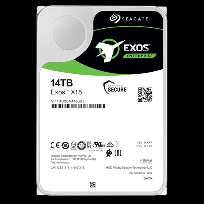 Seagate Exos X20 20TB SATA HDD SATA 6Gb/s 7200 RPM (ST20000NM007D)