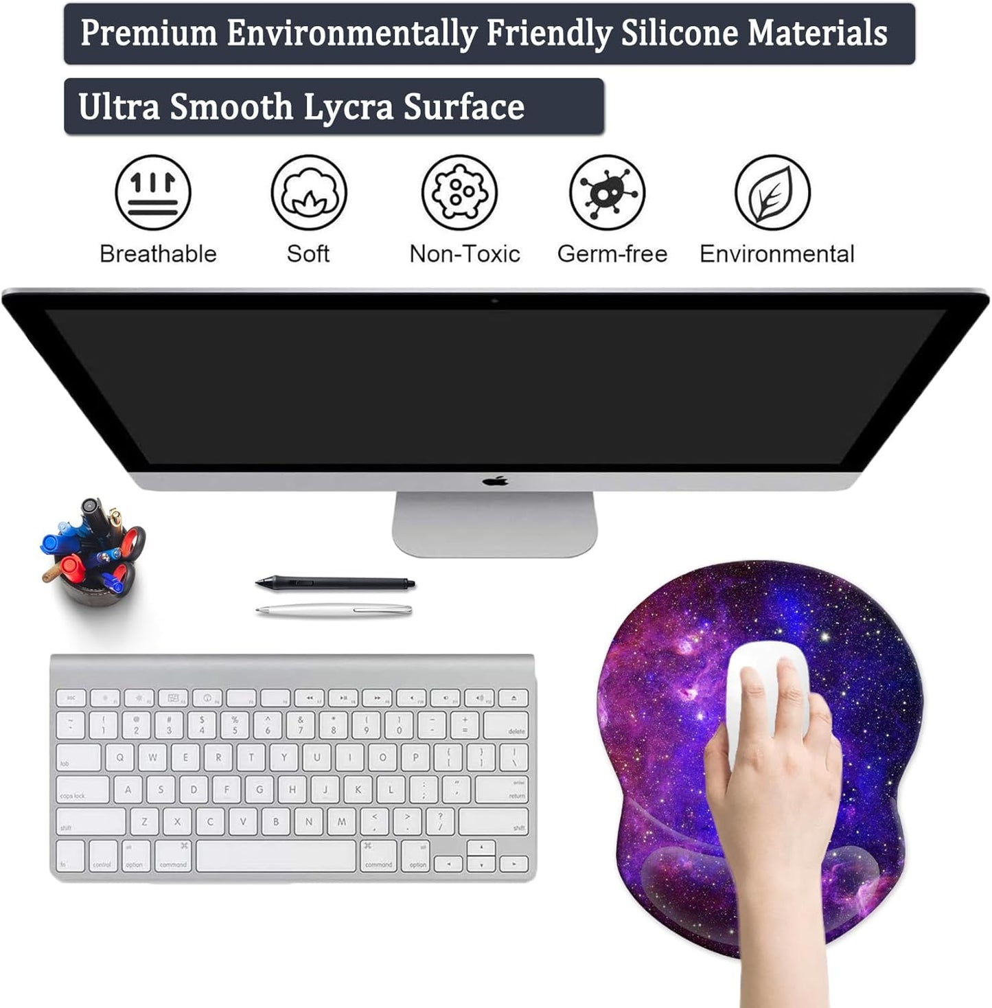 Purilite Select Ergonomic Mouse Pad