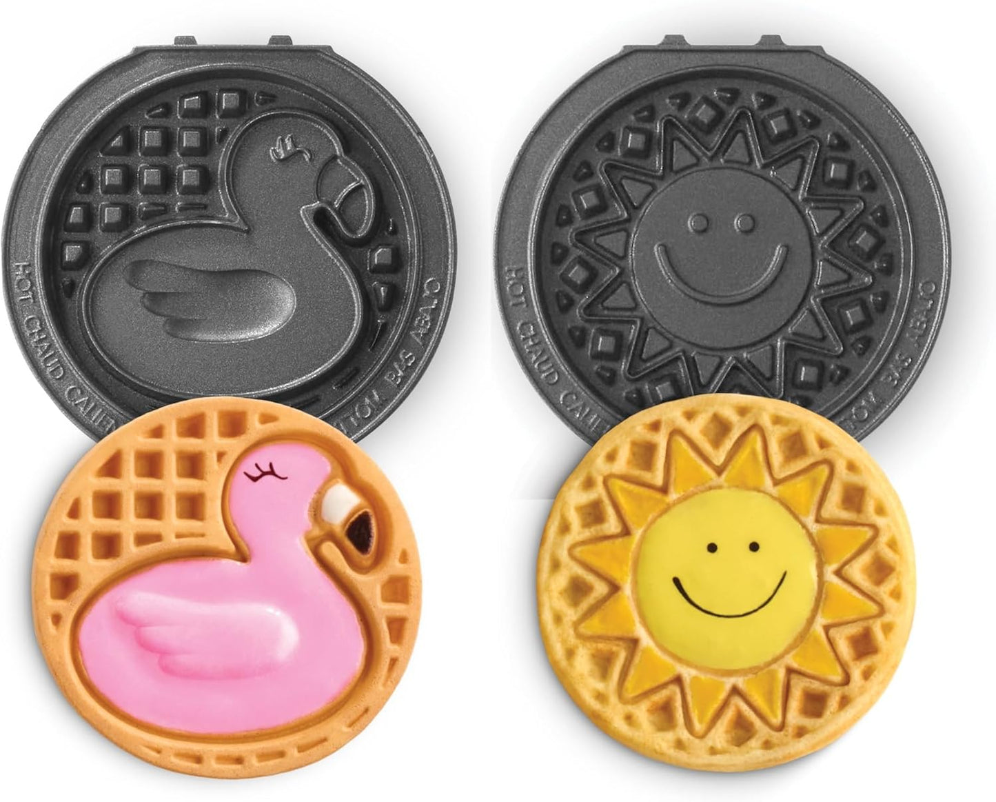 Multi Maker Mini Maker System 2pc Plate Pack - Flamingo & Sun - PuriLite
