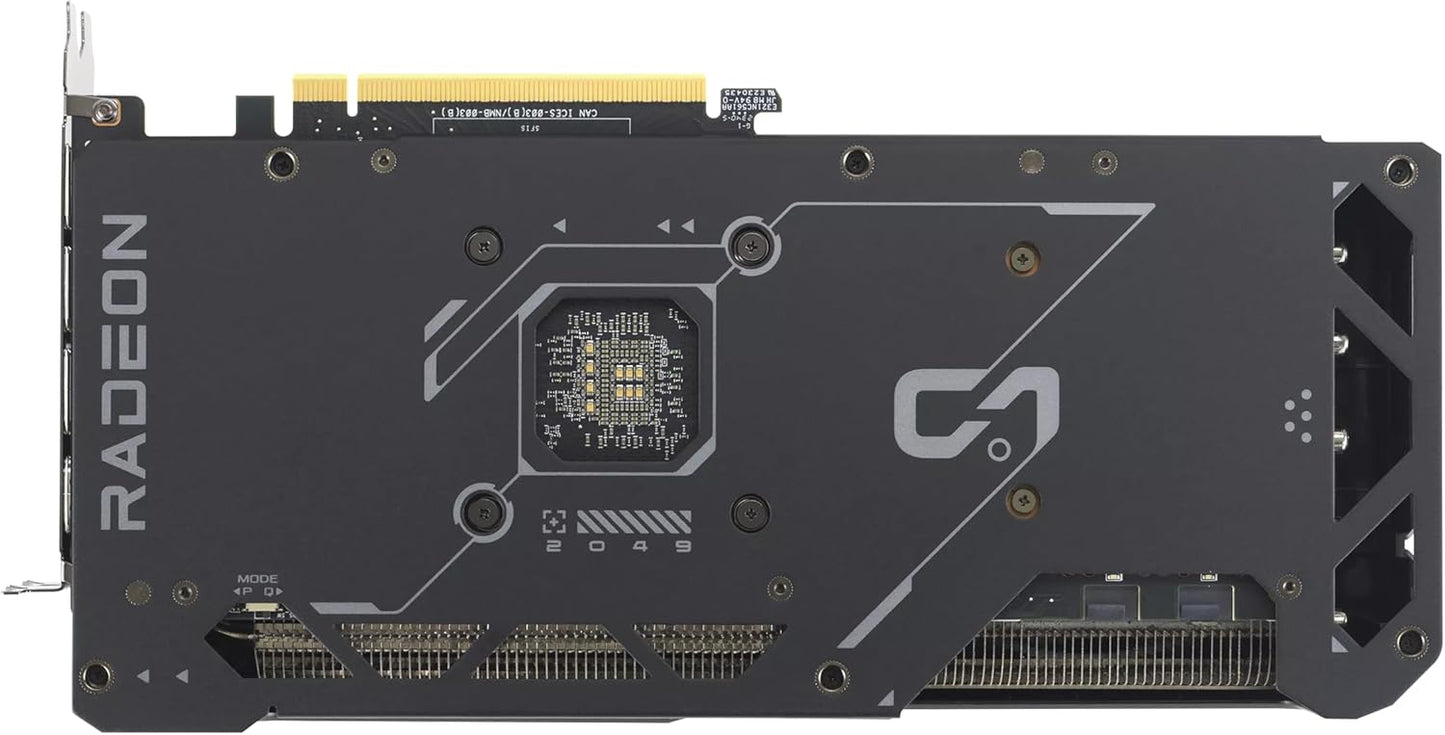 ASUS Prime Radeon™ RX 9060 XT 16GB GDDR6 OC Edition Graphics Card (PCIe 5.0, HDMI/DP 2.1, 2.5-Slot Design, axial-tech Fans, Dual Ball Fan Bearings, Dual BIOS, ASUS GPU Guard)