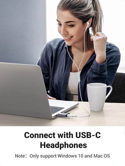 UGREEN USB C Adapter USB 3.0 A Male to Type C Female Converter Connector Fast Charge, 5Gbps Sync, Audio, Compatible for iPhone 11, Galaxy S23 S22 S9 S8 Plus A70 A50 A20e, Google Pixel 4 3a X, P30 Pro