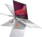 ASUS Chromebook Vibe CX34 Flip Cloud Gaming Laptop, 14" 144Hz Touchscreen Display, Intel® Core™ i5-1235U Processor, 512GB SSD, 16GB RAM, ChromeOS, Pearl White, CX3401FBA-AS51T-CB