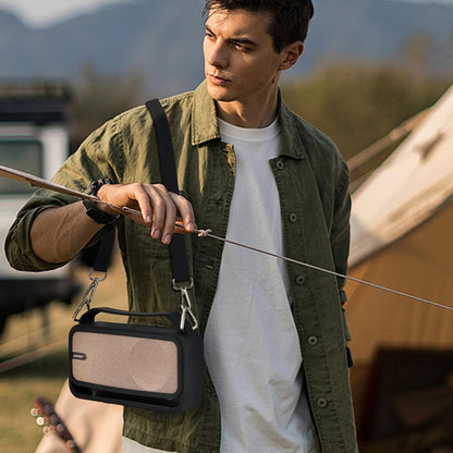 Silicone Case Compatible with Bose SoundLink Home Bluetooth Speaker, Soft Cover Replacement Skin Travel Holder with Shoulder Strap