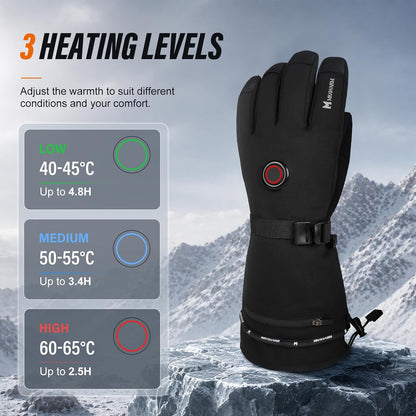 MRAWARM Heated Gloves for Men Women