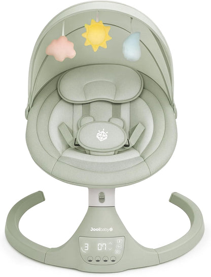 Baby Swing for Infants | Bluetooth Music, Remote Control & 5 Motion Speeds