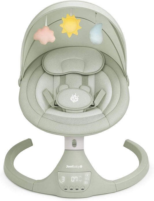Baby Swing for Infants | Bluetooth Music, Remote Control & 5 Motion Speeds