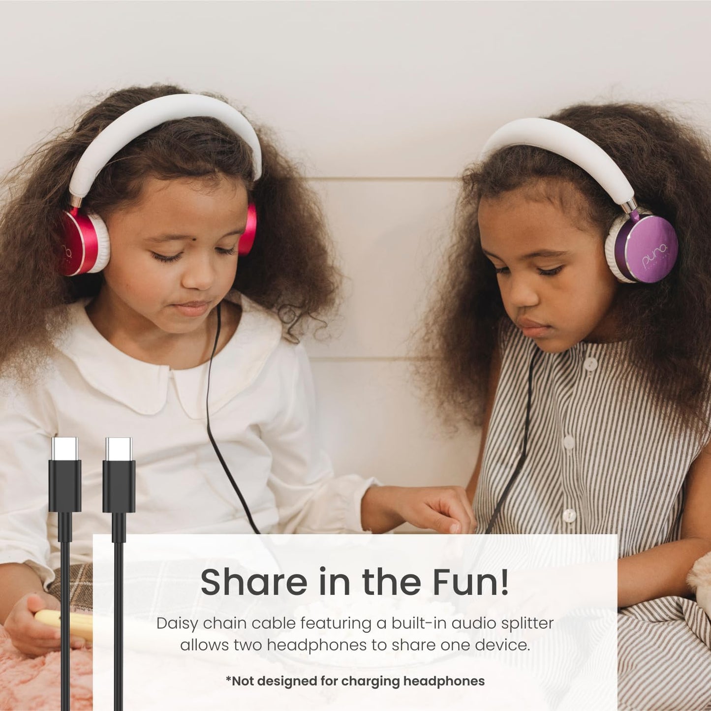 Puro Sound Labs BT2200 Plus Volume Limited Kids’ Bluetooth Headphones (Blue)