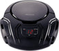 PROSCAN Elite Portable CD Boombox with AM/FM Radio (Black)