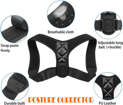 Purilite Select Back Brace Posture Corrector for Women and Men