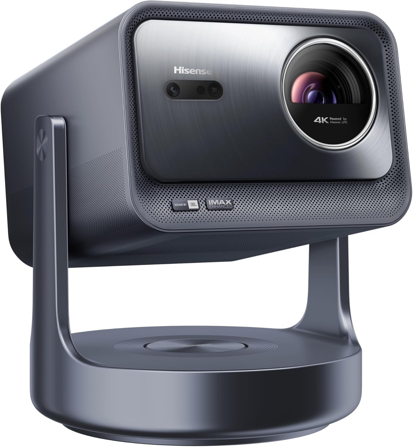 Hisense C2 Ultra 4K UHD Smart Mini Projector, 3000 Lumens, HSR 240, 4K AI upscaling, Optical Zoom, 3D Ready, DTS Virtual:X, IMAX Enhanced and Dolby Vision - PuriLite