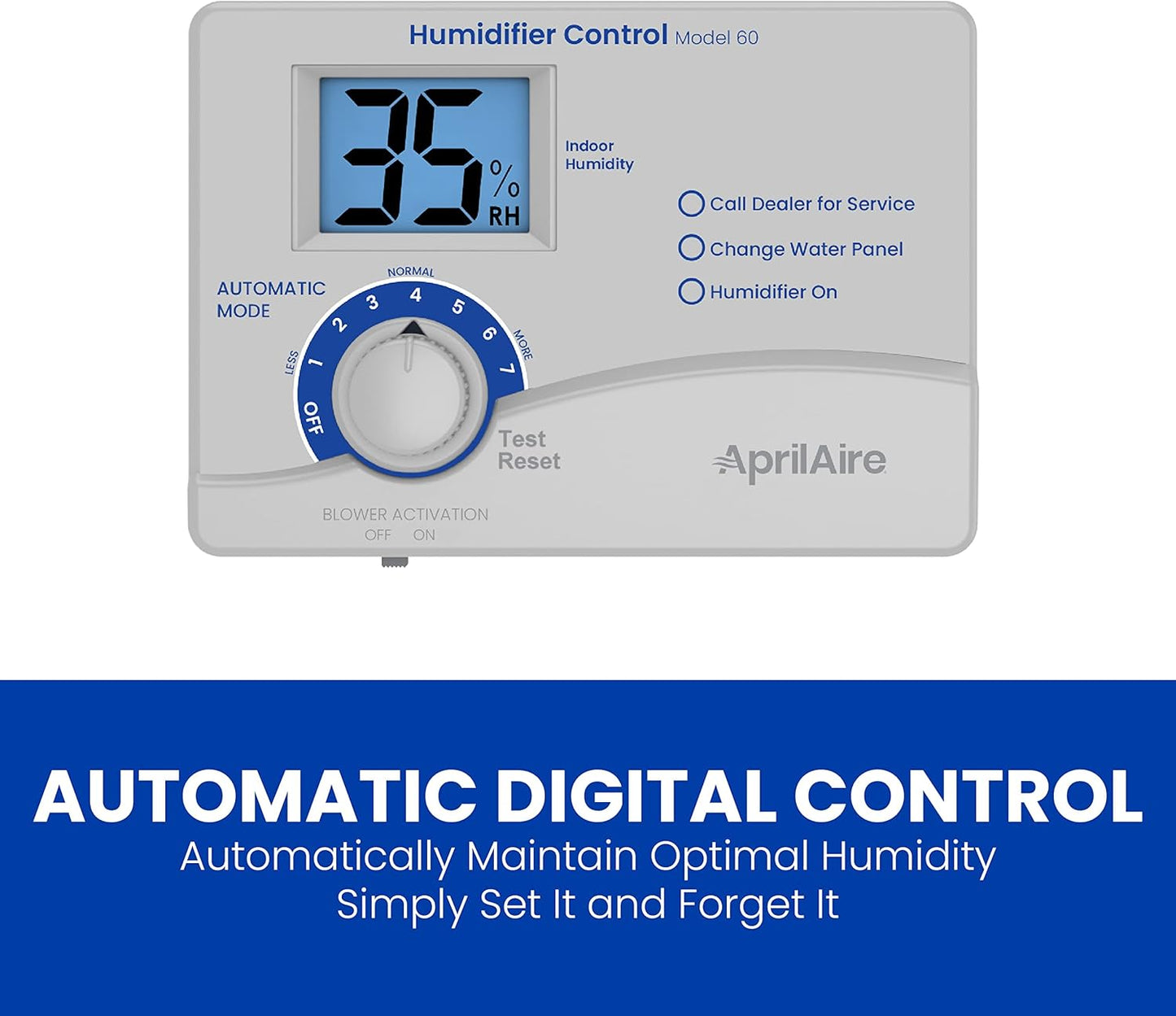 Aprilaire 600M Whole-House Humidifier with Manual Control